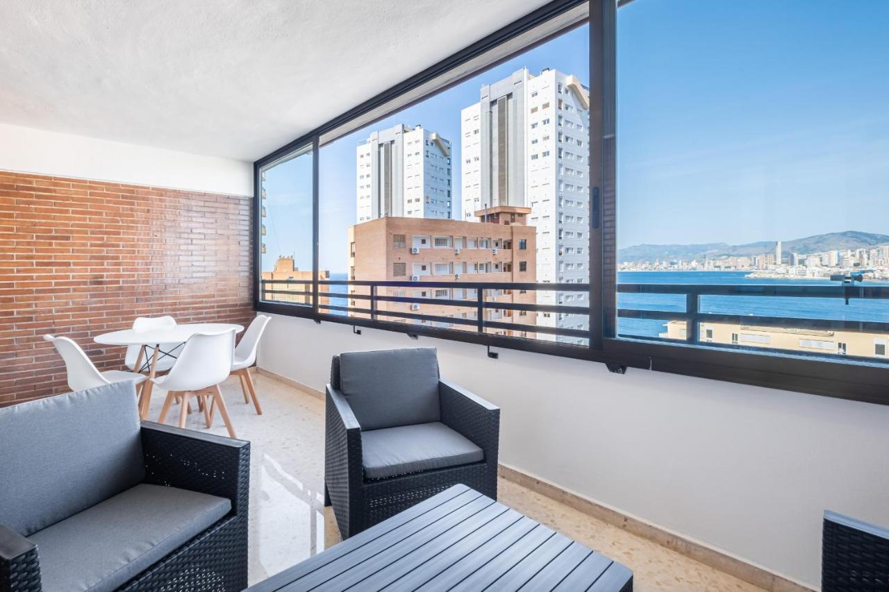 Trinisoll II 6-C Sea Views Apartment Levante Beach Benidorm Exteriör bild