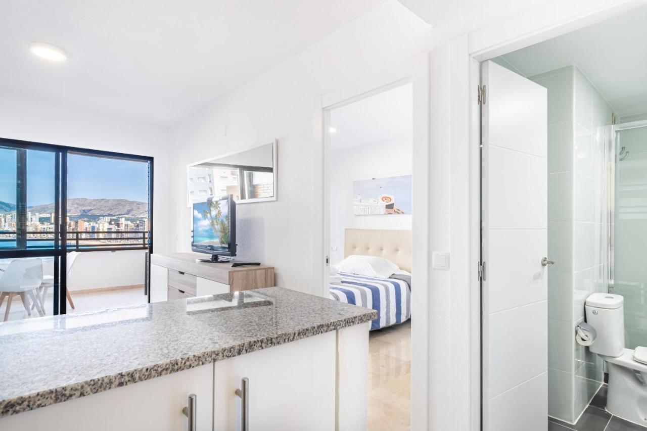 Trinisoll II 6-C Sea Views Apartment Levante Beach Benidorm Exteriör bild
